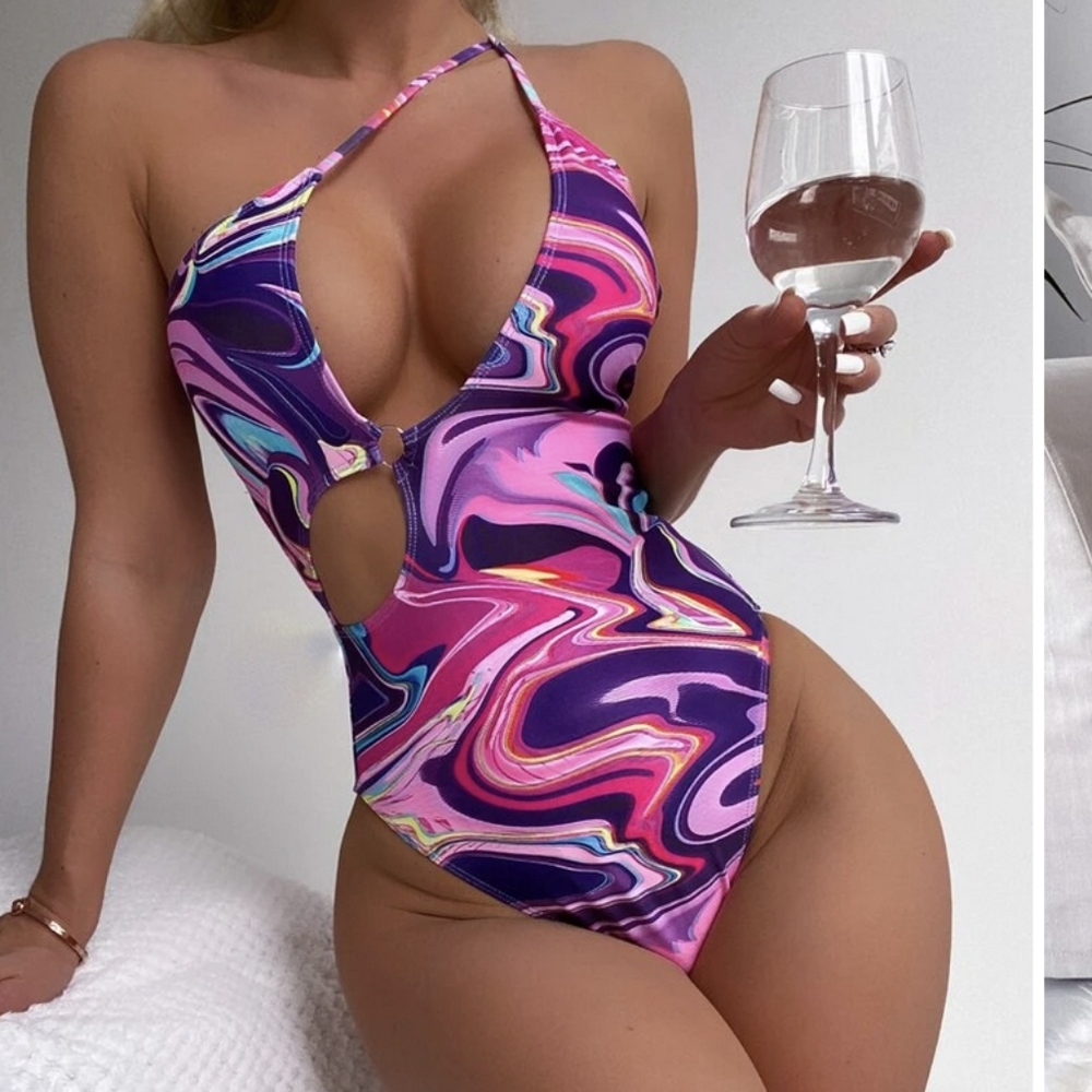 Shein Cut-Out One Piece Swimsuit